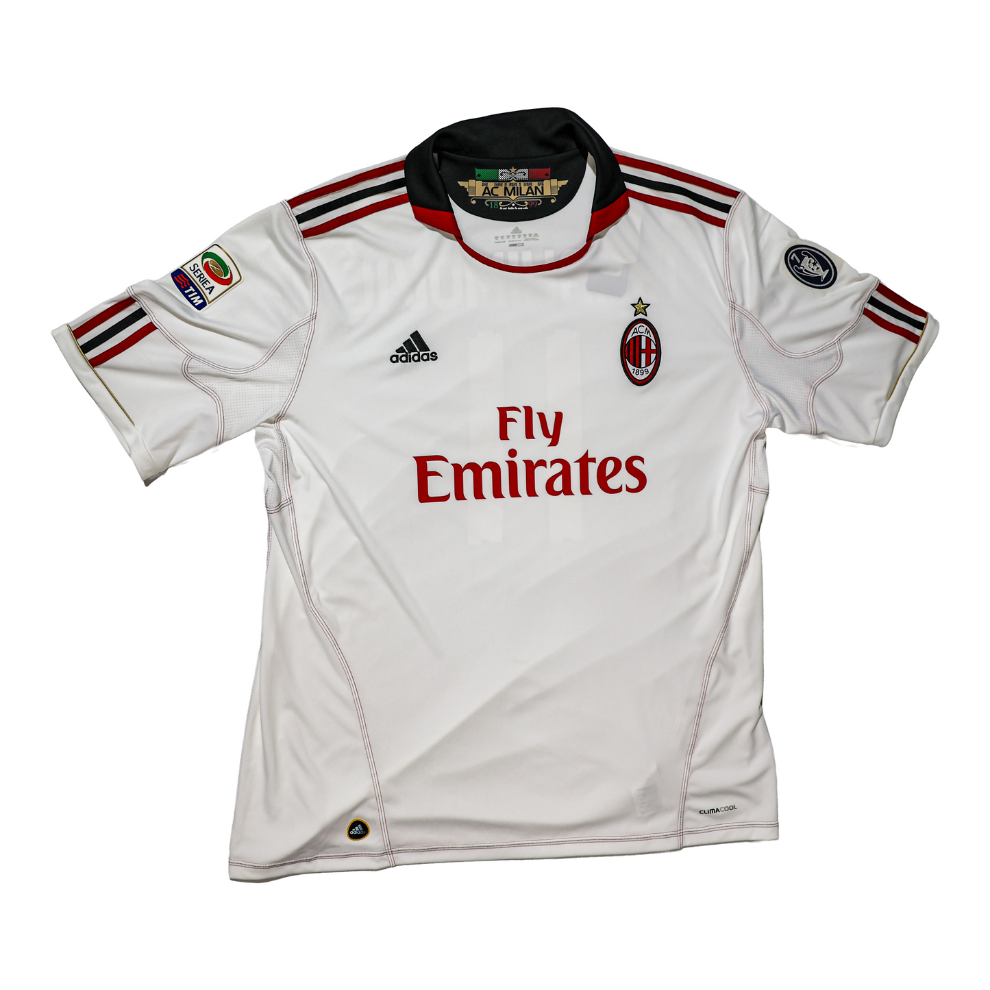 2010/11 AC Milan Away Kit #11 Zlatan Ibrahimovíc (2XL) - New w/ Tags