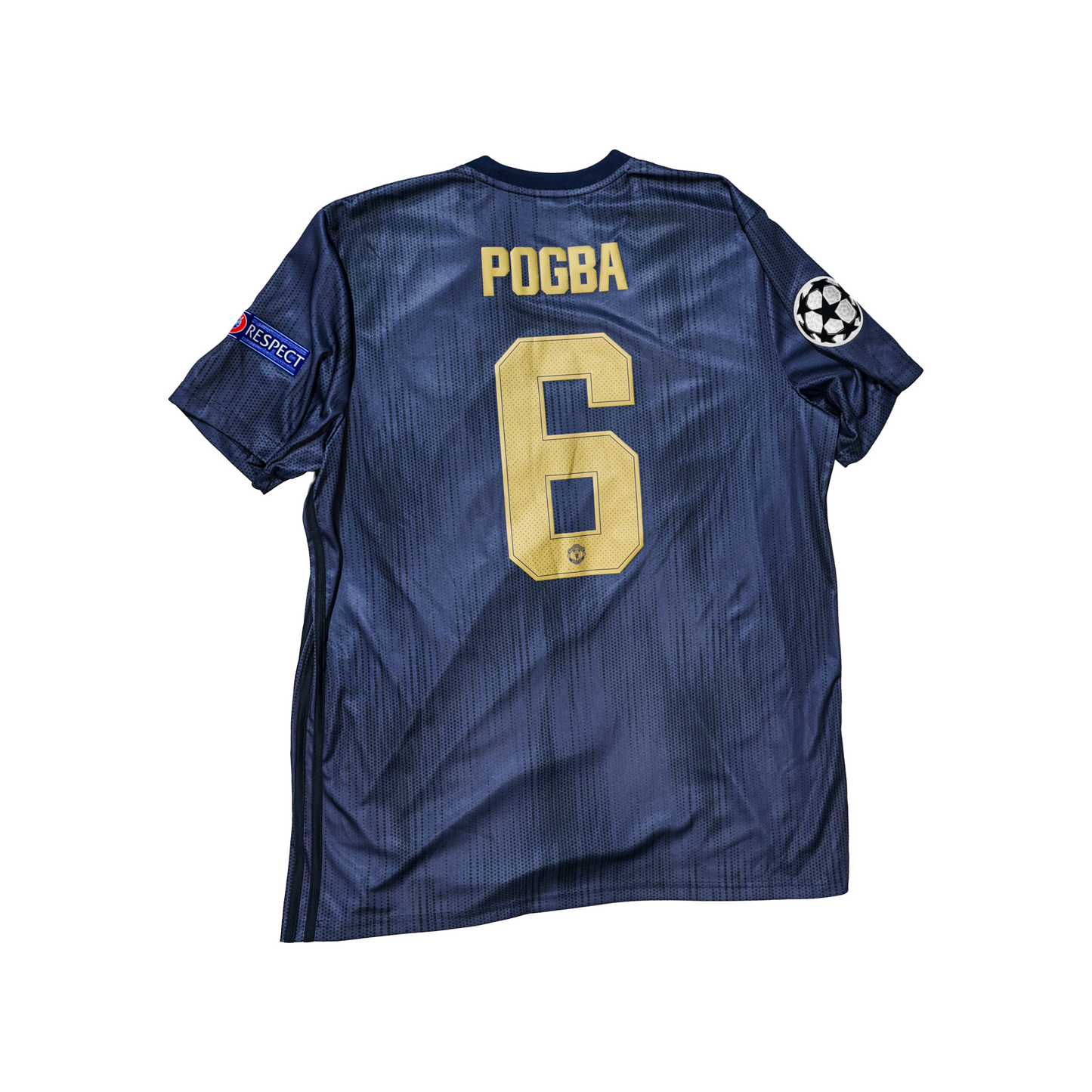 2018/19 Manchester United Third Kit # 6 Paul Pogba (2XL)