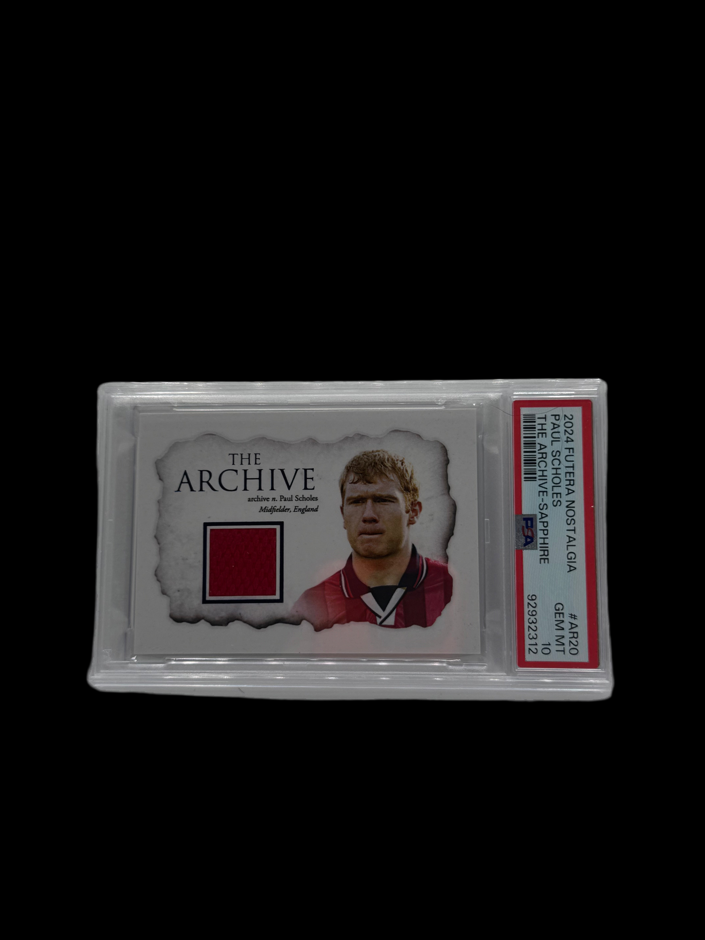 2024 Futera Scholes Patch /10