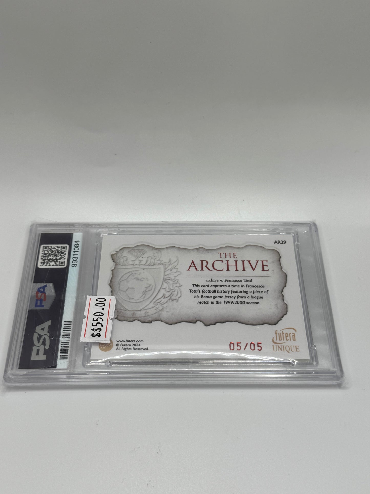 THE ARCHIVE TOTTI PATCH /5