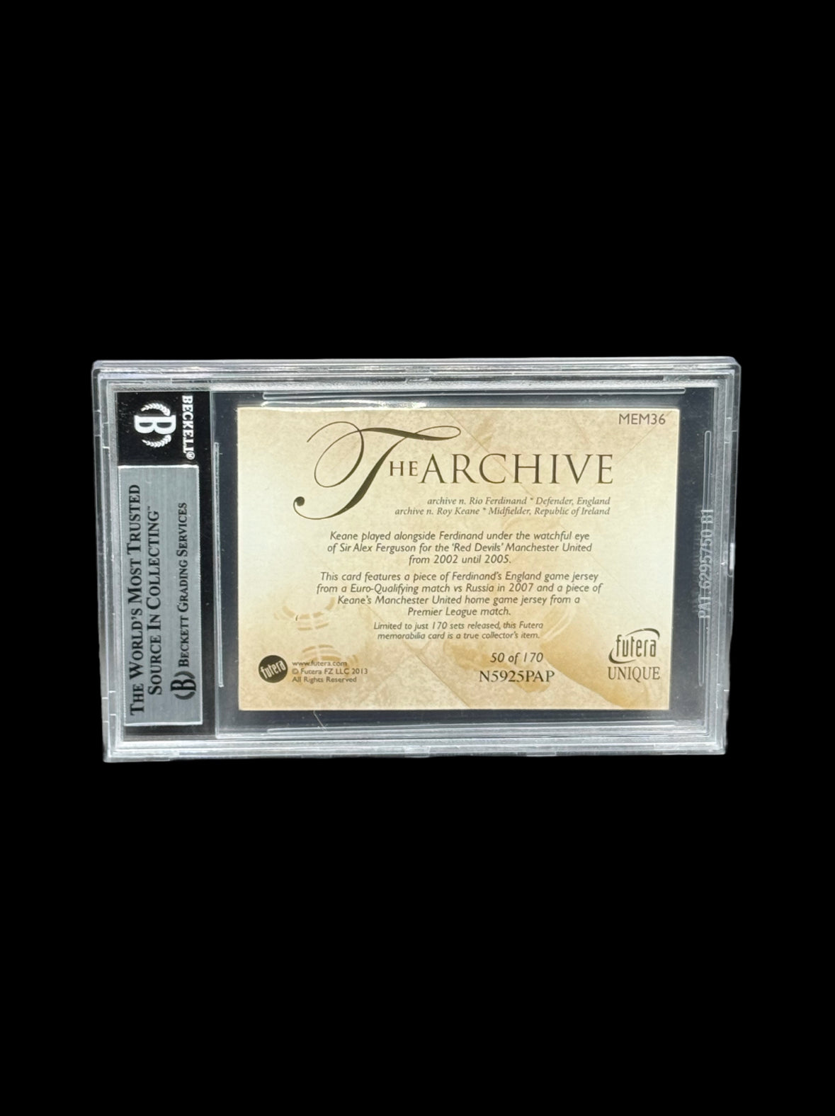 RIO/KEANE DUAL PATCH BGS 8.5