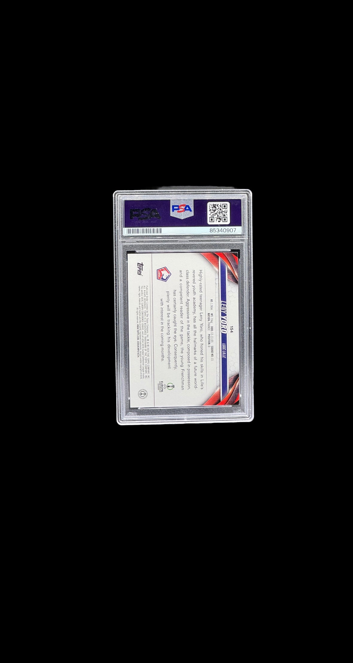 1st Edition Leny Yoro Auto