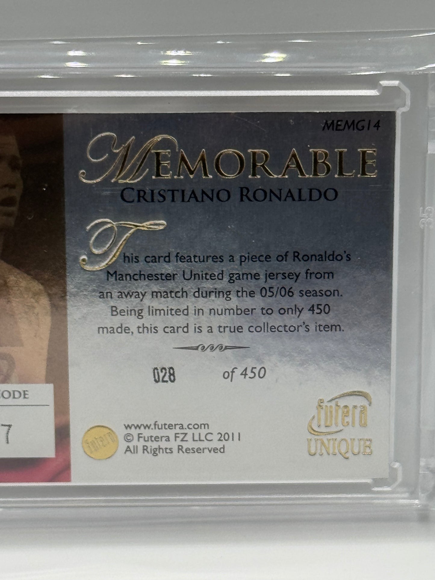 2005 CR7 RC PATCH FUTERA