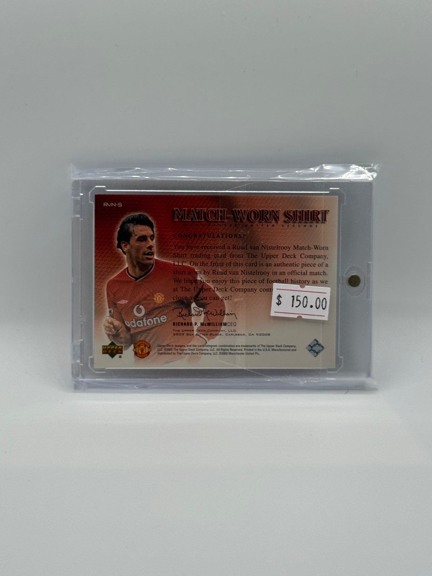 2002 RUUD PATCH UD SP AUTHENTIC