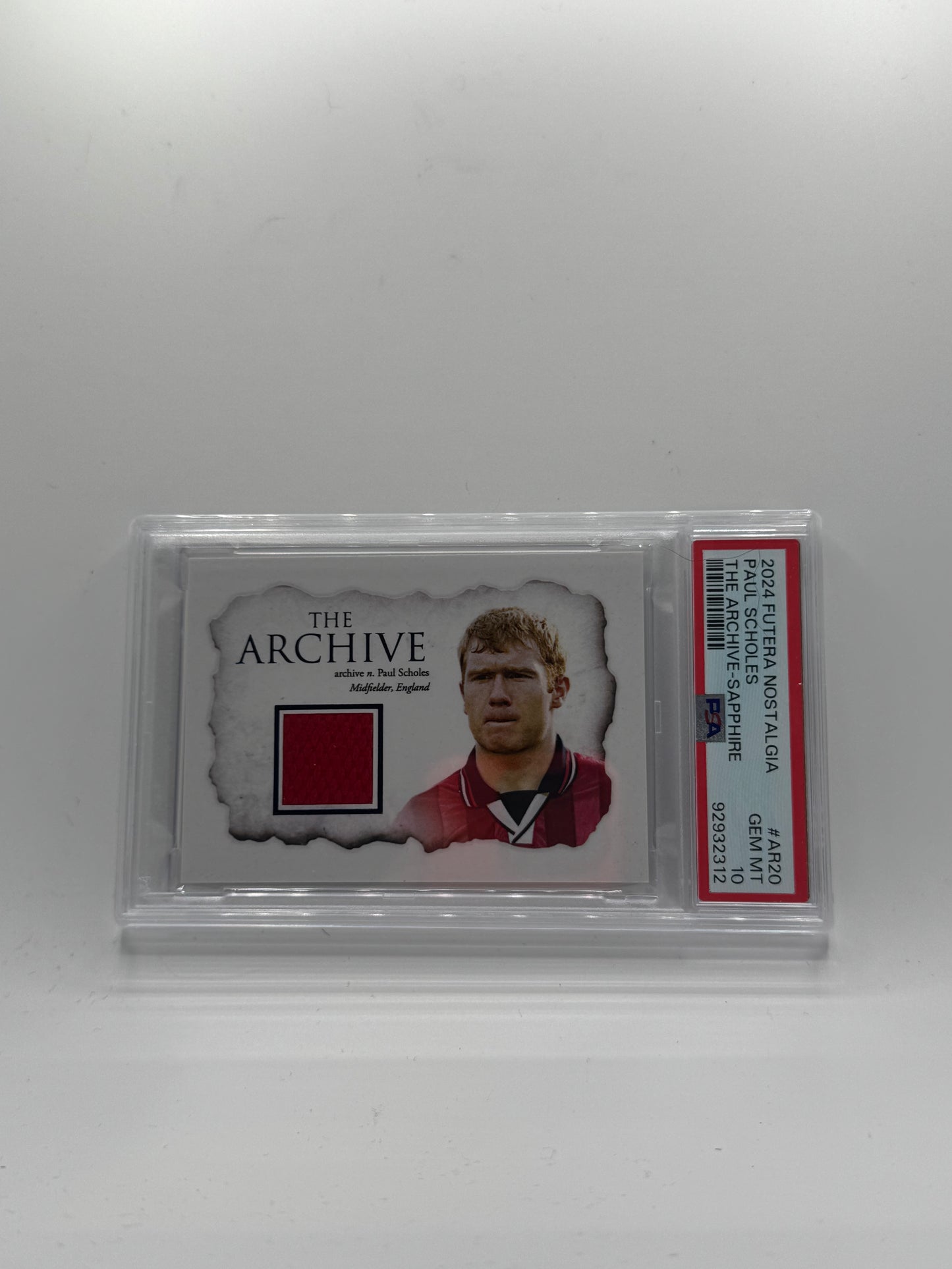 2024 Futera Scholes Patch /10