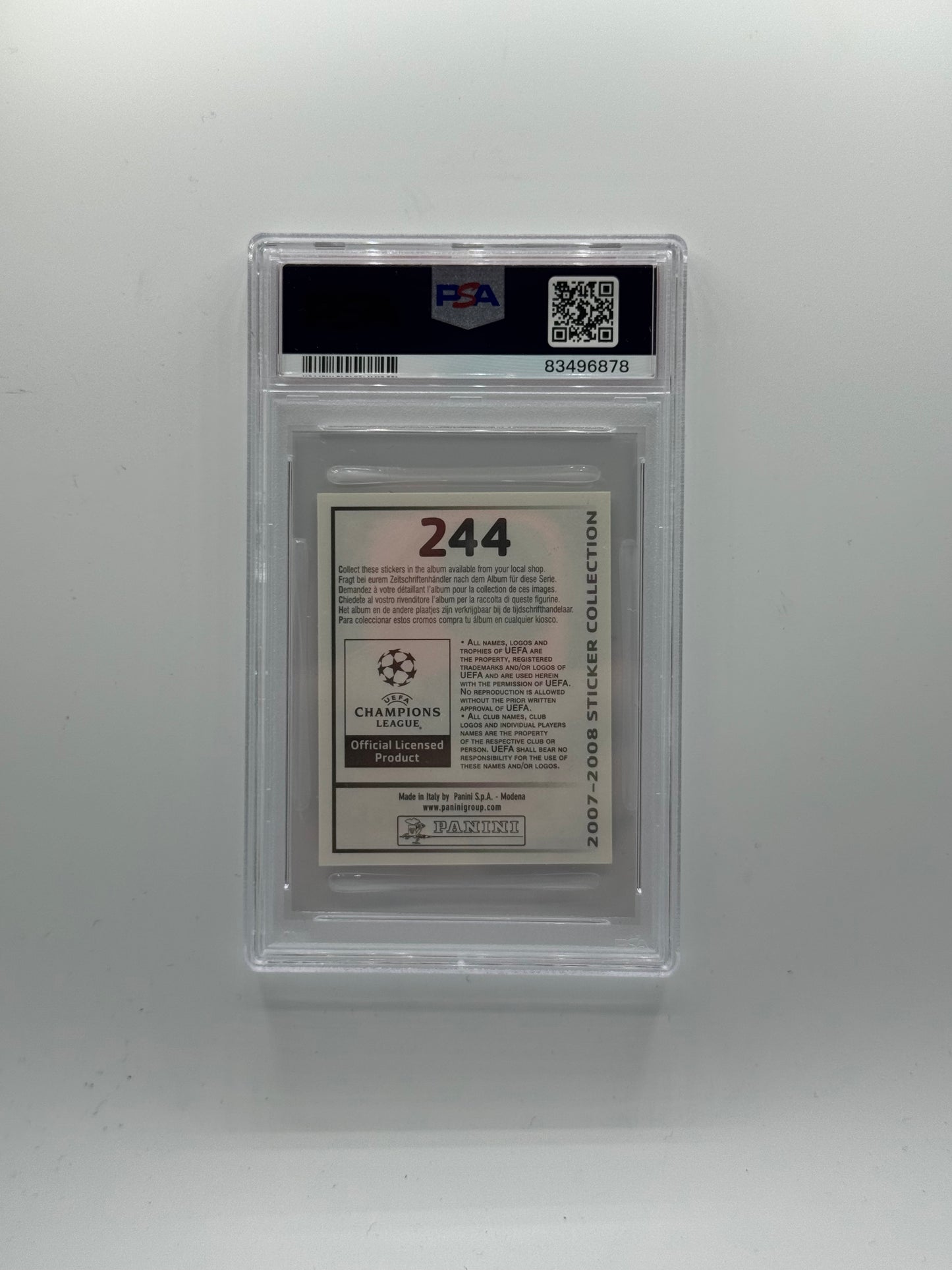 2007 Wayne Rooney PSA GEM 10