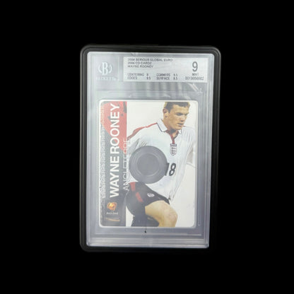2004 Serious Global Euro 2004 CD Cardz Wayne Rooney BGS 9
