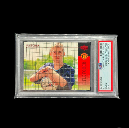2003 Upper Deck Darren Fletcher Manchester United #39 PSA Mint 9