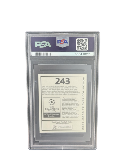 2007 Panini UEFA Champions League Stickers Cristiano Ronaldo PSA 10