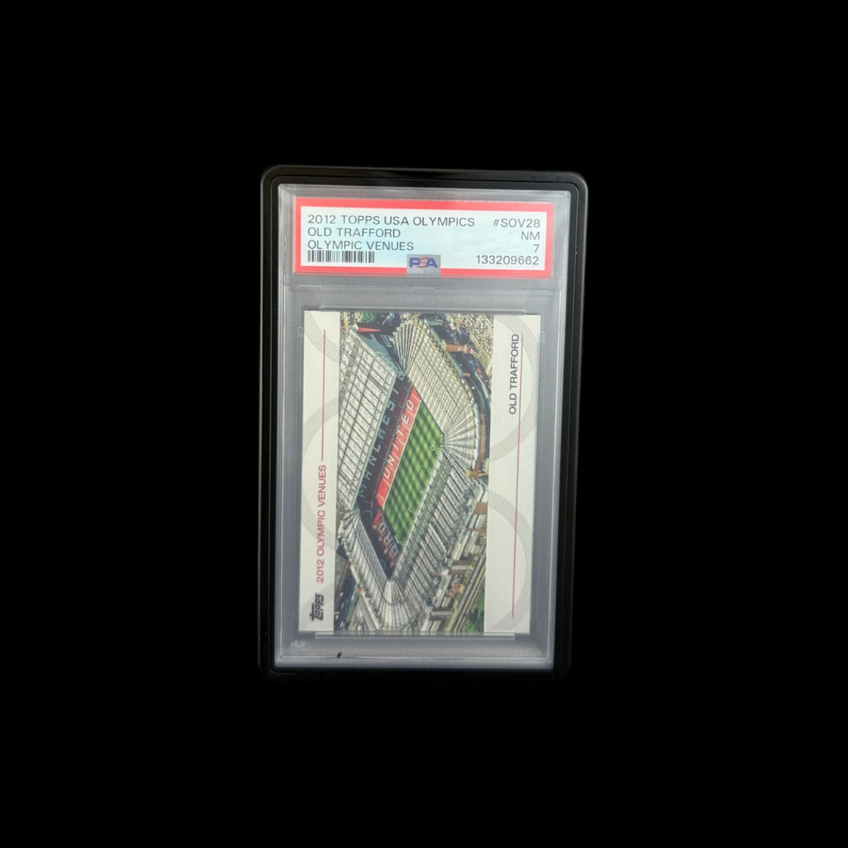 2012 TOPPS USA OLYMPICS OLD TRAFFORD OLYMPIC VENUES PSA 7