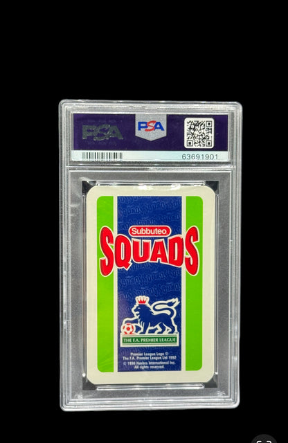 1996 HASBRO DAVID BECKHAM
SUBBUTEO SQUADS PSA GEM MT
10