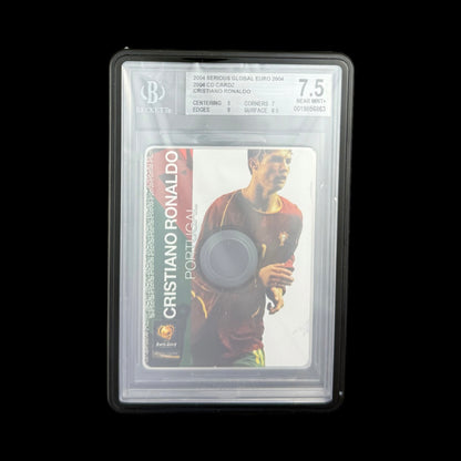 2004 Serious Global Euro 2004 CD Cardz Cristiano Ronaldo BGS 7.5