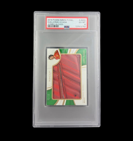 2018 PANINI IMMCLT.COLL.
GUILLERMO OCHOA JUMBO GLOVES PSA 6