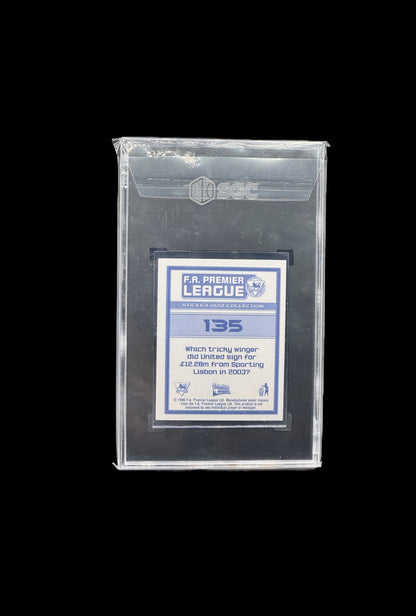 2005-06 MERLIN #135 CRISTIANO RONALDO F.A. PREMIER LEAGUE
QUIZ COLLECTION SGC 8.5