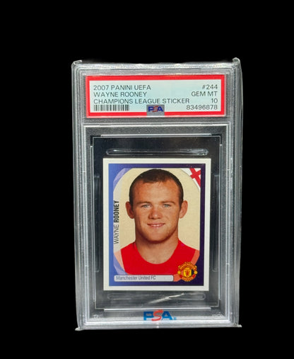 2007 Wayne Rooney PSA GEM 10
