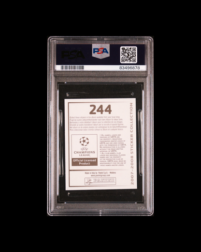 2007 Panini UEFA Wayne Rooney Champions League Sticker PSA 10