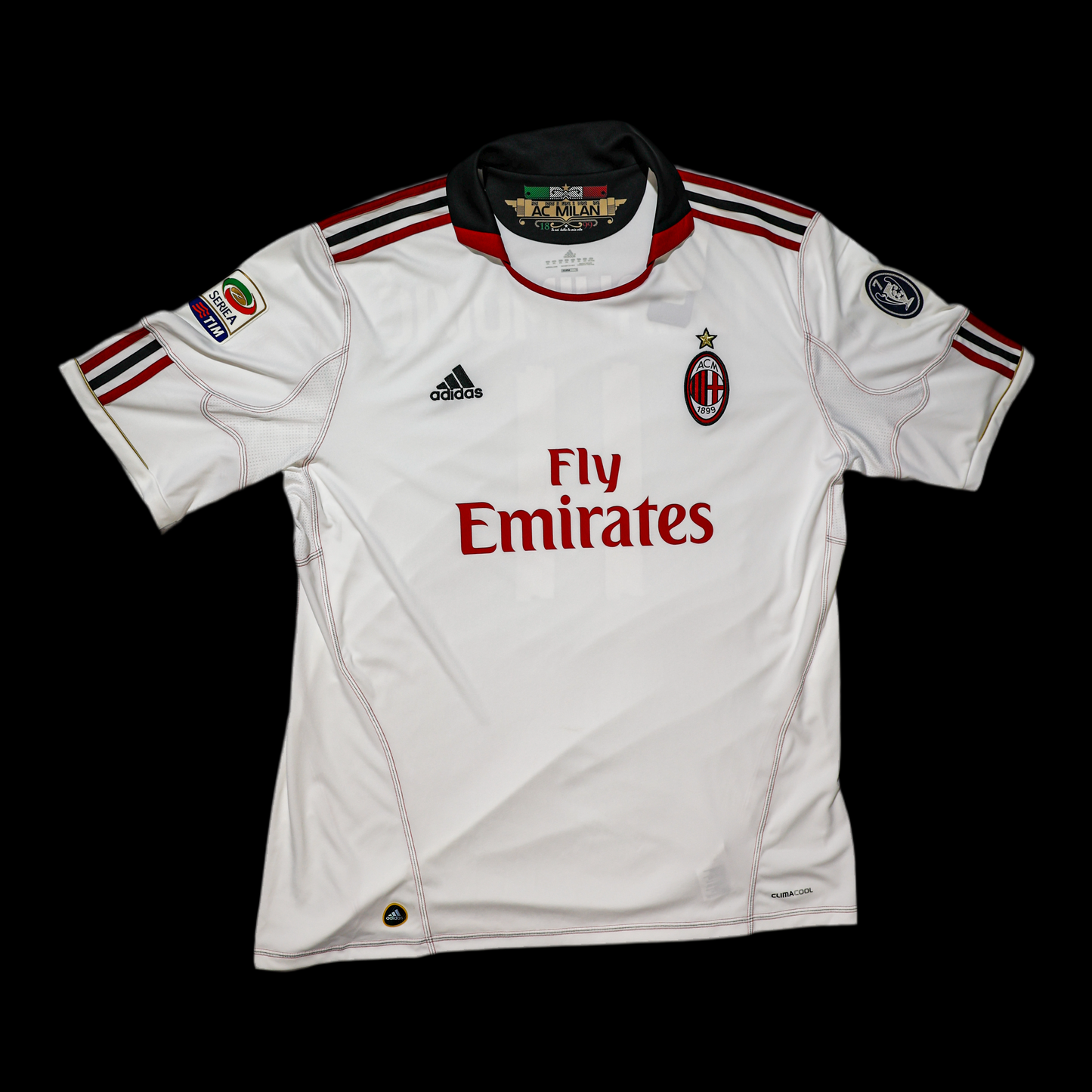 2010/11 AC Milan Away Kit #11 Zlatan Ibrahimovíc (2XL) - New w/ Tags