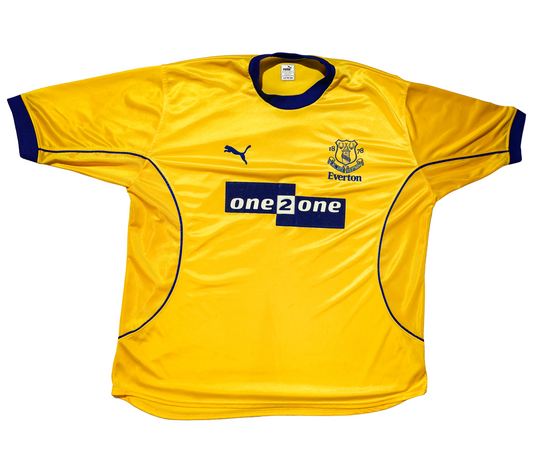 2000/01 Everton Away Kit (2XL)