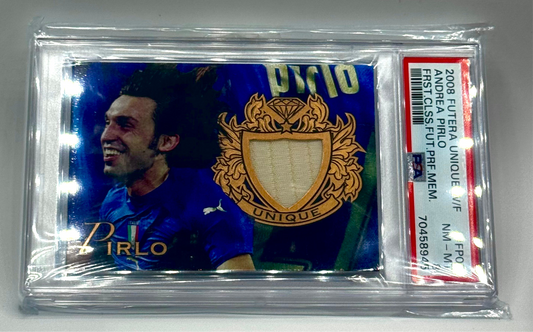 2008 Futera Pirlo Proof Patch Foil SSP PSA 8