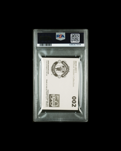 2010-11 Panini Manchester United Official Sticker Collection #002 PSA 10