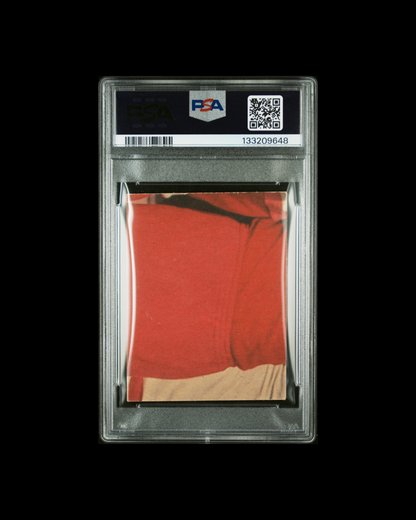 1969 MONTY GUM INTERNATIONAL FOOTBALL TEAMS #29 MANCHESTER UNITED INTN'L FOOTBALL TEAMS PSA 2