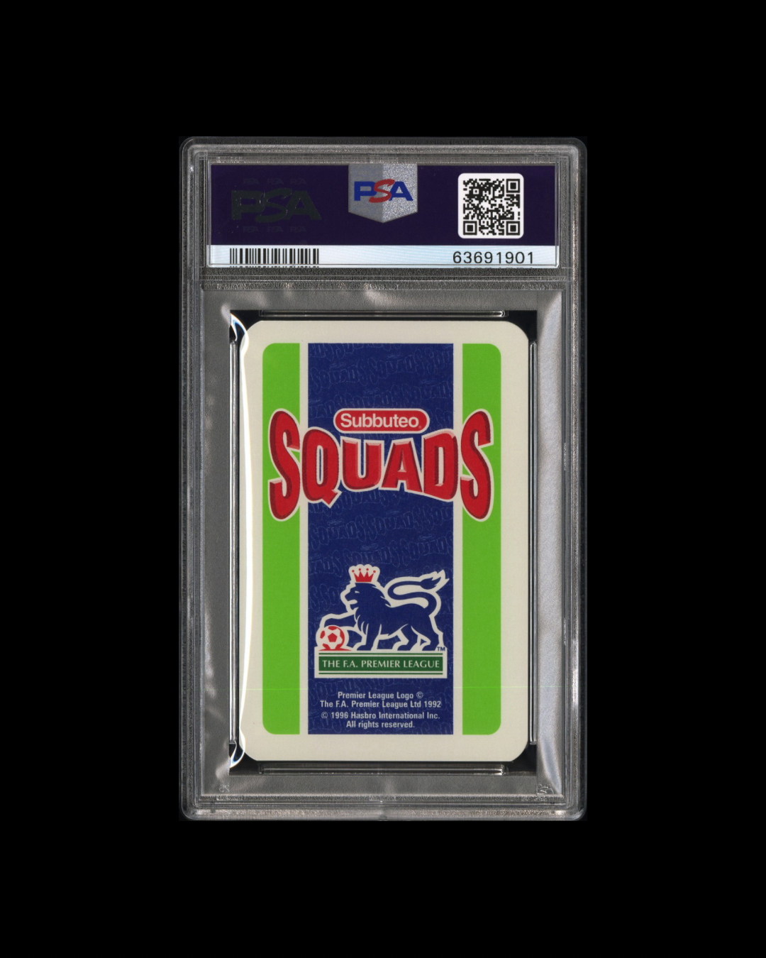 1996 Hasbro David Beckham Subbuteo Squads PSA 10
