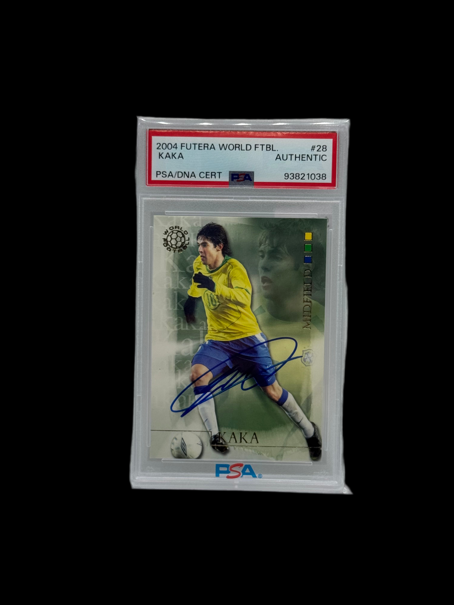 2004 KAKA RC AUTO PSA AUTHENTIC