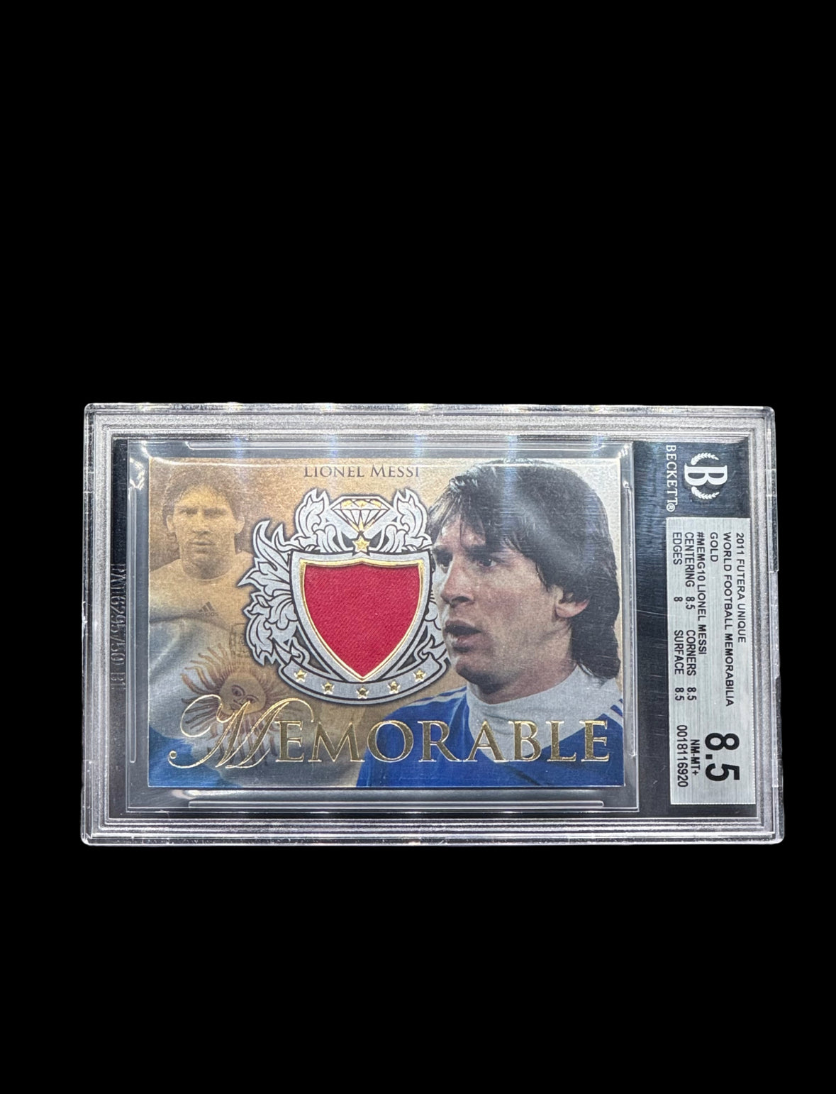 RC MESSI BGS 8.5 FUTERA PATCH BARCELONA