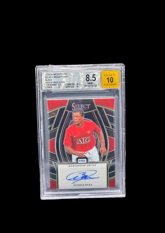 1/1 Patrice Evra Auto BGS 8.5! 10 AUTO!