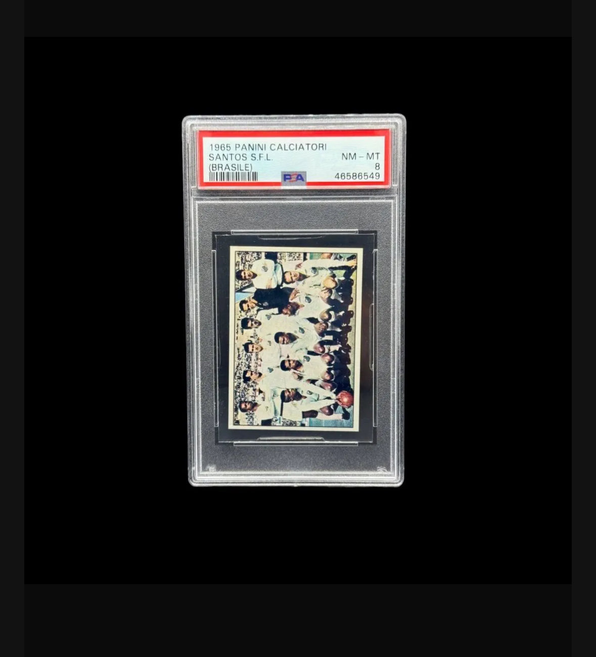 1965 Panini Calciatori Santos S.F.L. (BRASILE) 
NM - MT 8