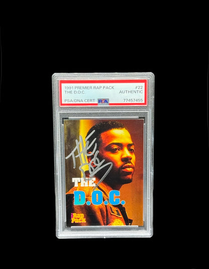 1991 THE D.O.C AUTO PSA AUTHENTIC