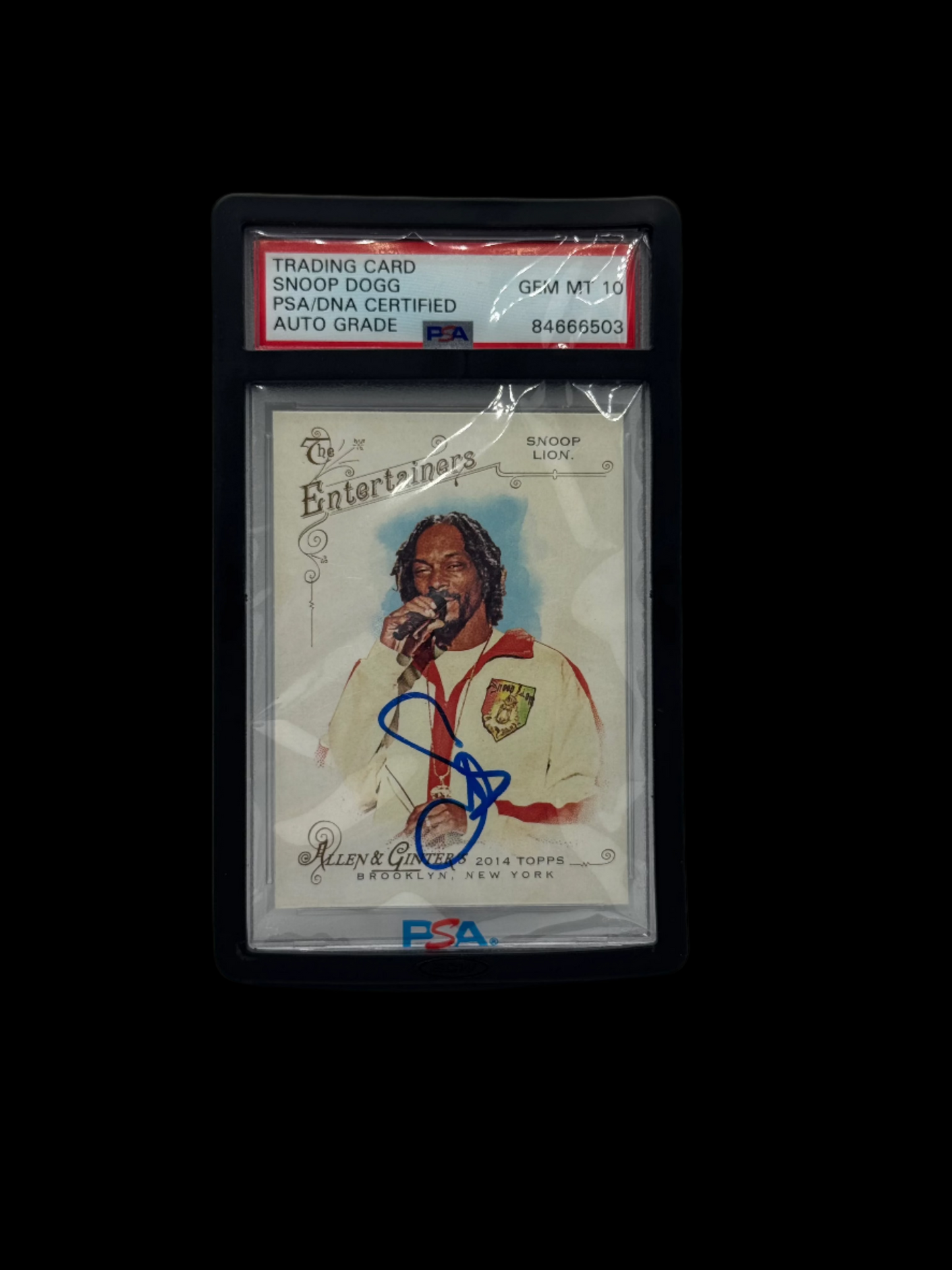 Snoop Doggie Dog PSA 10 Auto
