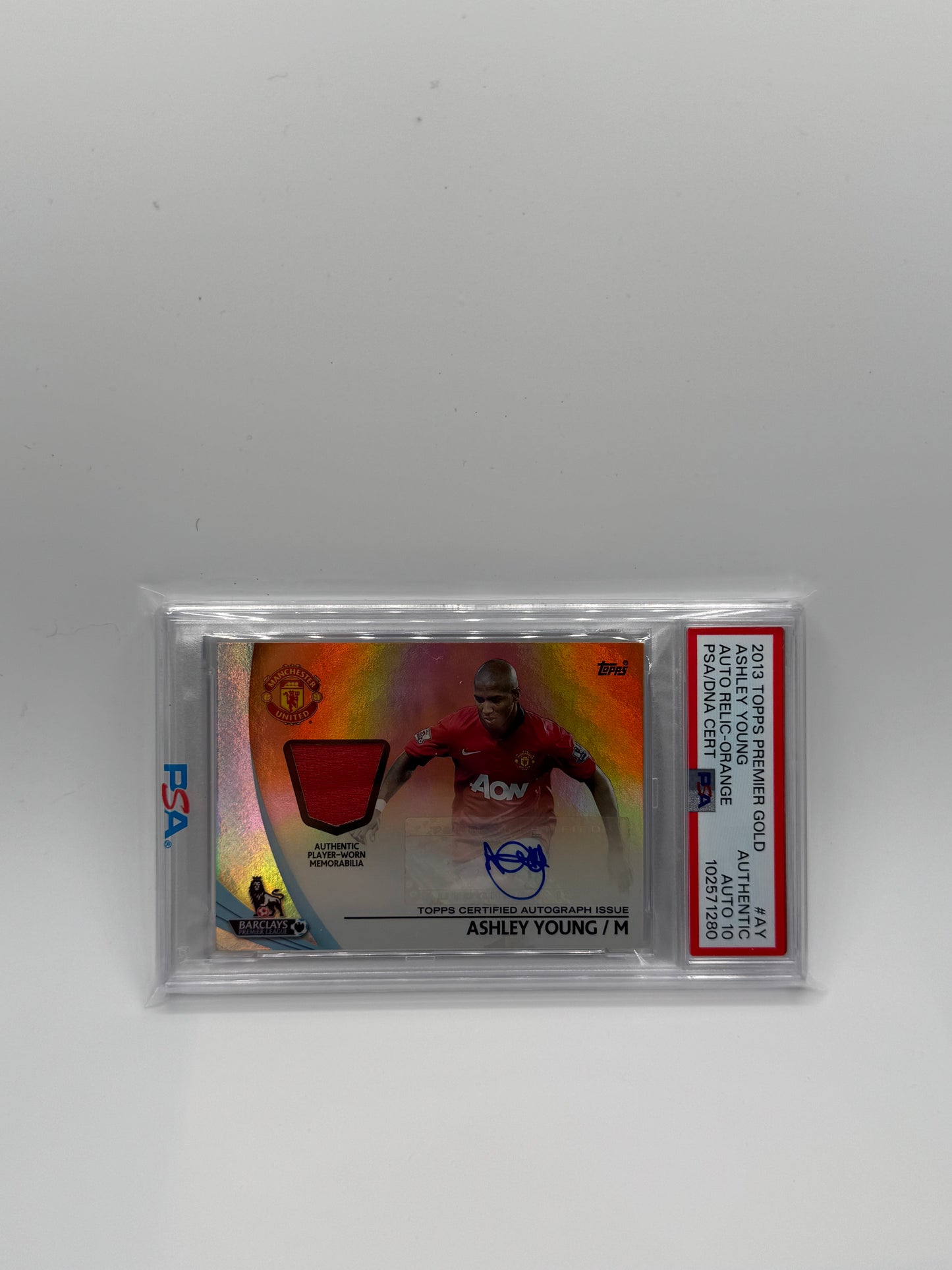 2013 TOPPS PREMIER GOLD AUTOGRAPHED RELICS AY ASHLEY YOUNG ORANGE /10!