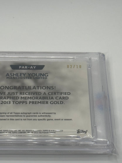 2013 TOPPS PREMIER GOLD AUTOGRAPHED RELICS AY ASHLEY YOUNG ORANGE /10!