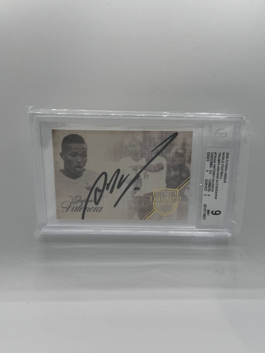 BGS 9 ANTONIO VALENCIA 1st MAN UNITED AUTO /8