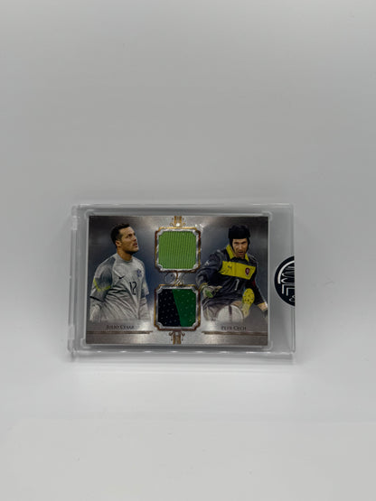 2015 Julio Cesar / Cech dual patch!