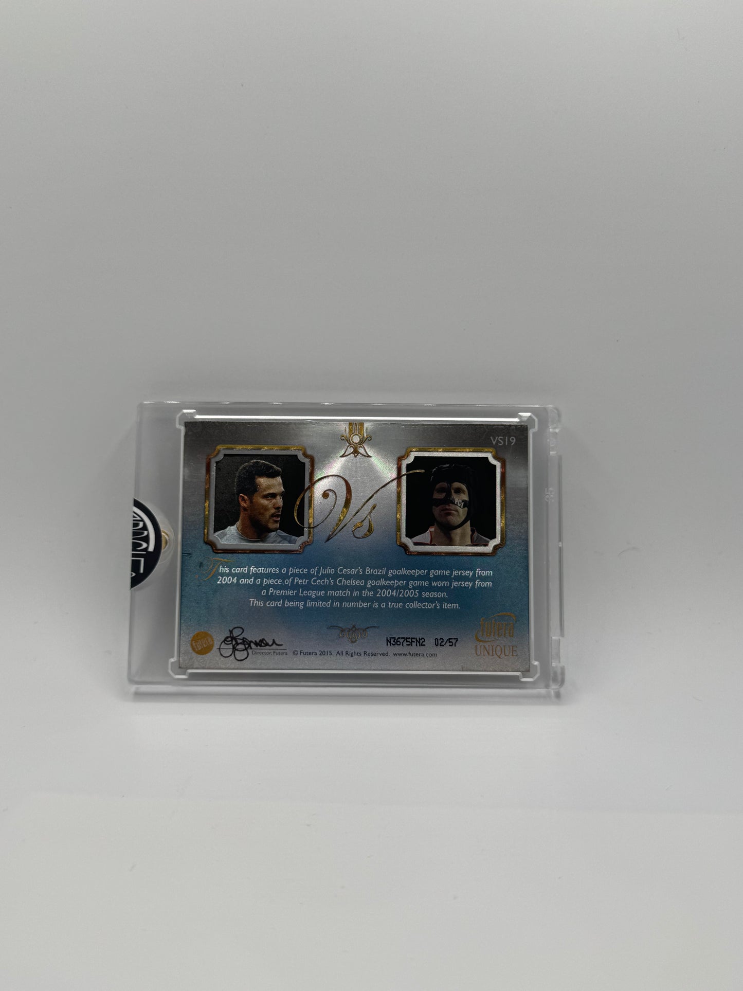2015 Julio Cesar / Cech dual patch!