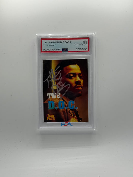 1991 THE D.O.C AUTO PSA AUTHENTIC